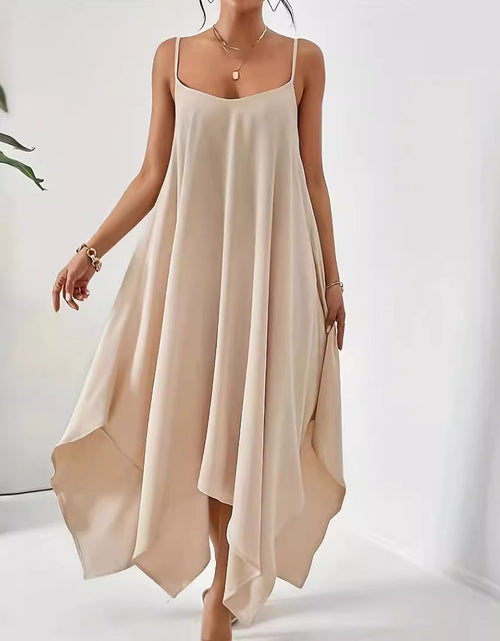 Load image into Gallery viewer, Scoop Neck Midi Cami Dress
