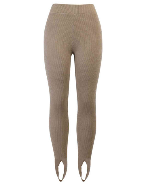 Load image into Gallery viewer, Ribbed Mid Waist Leggings
