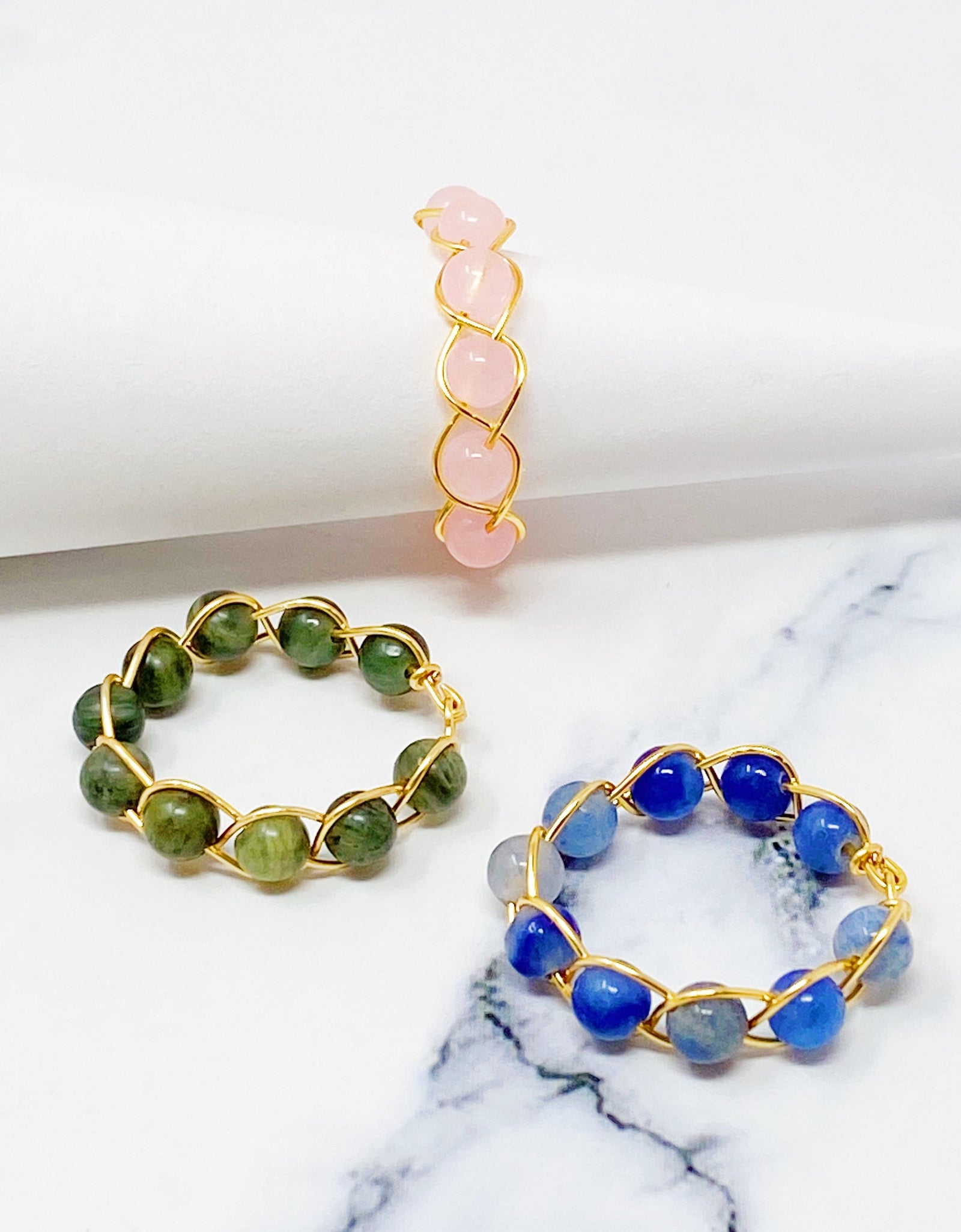 Wired Stone Ring by Ellisonyoung.com