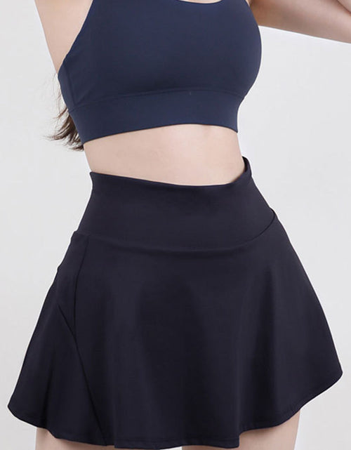Load image into Gallery viewer, High Waist Pleated Active Skirt

