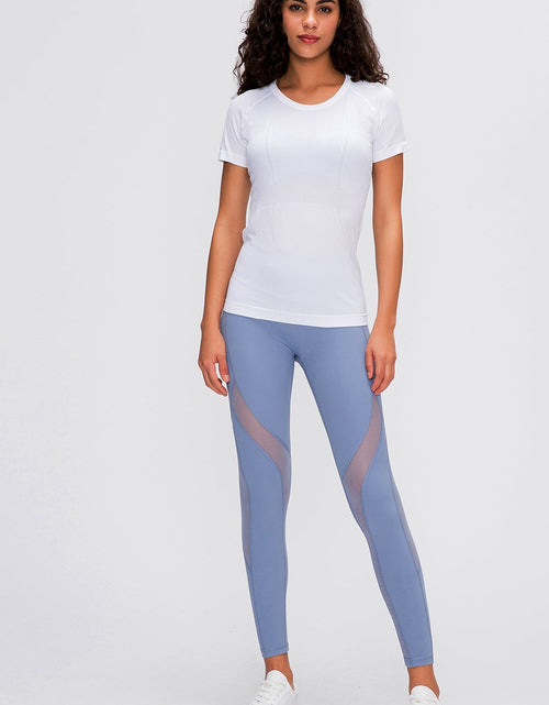 Load image into Gallery viewer, Millennia Round Neck Short Sleeve Active T-Shirt
