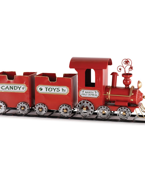 Load image into Gallery viewer, Toy Train on Track Display 29.25"L
