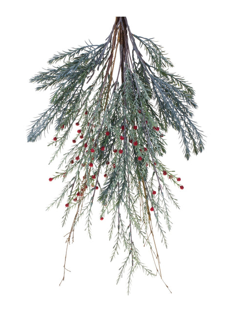Load image into Gallery viewer, Mixed Pine Berry Swag 23.25"H
