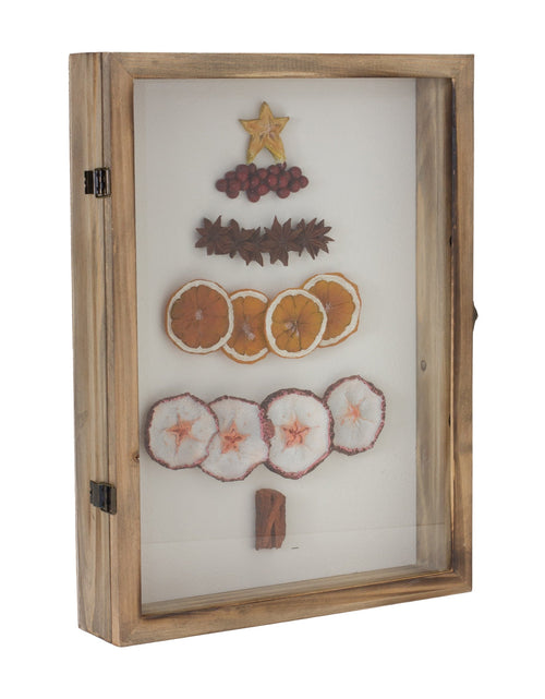 Load image into Gallery viewer, Dried Fruit Tree Shadow Box 16"H
