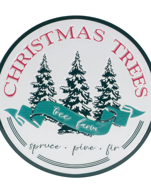 Load image into Gallery viewer, Christmas Tree Farm Sign 14"D
