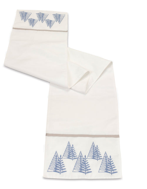 Load image into Gallery viewer, Tree Pattern Table Runner 72"L
