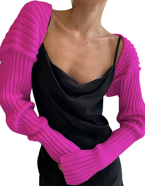 Load image into Gallery viewer, Long Sleeve Knit Bolero
