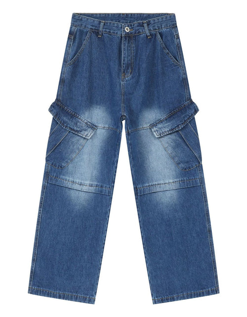 Load image into Gallery viewer, Men's Baggy Jeans with Pockets
