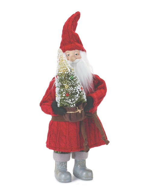 Load image into Gallery viewer, Standing Santa Decor 15"H
