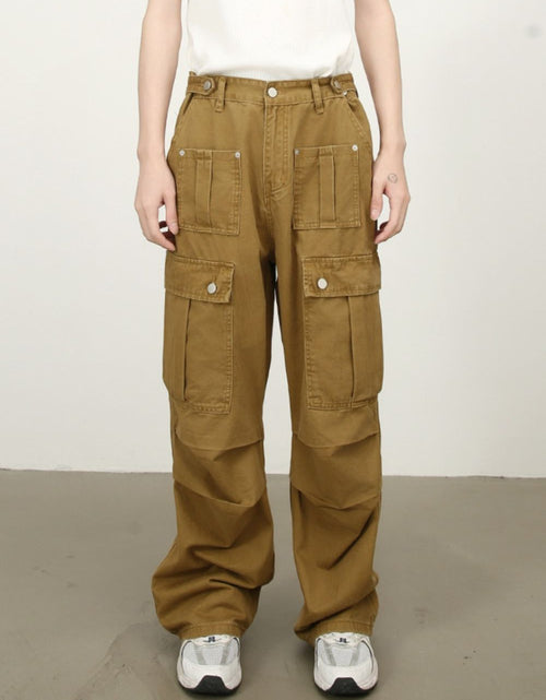 Load image into Gallery viewer, Men's Mid Rise Cargo Jeans
