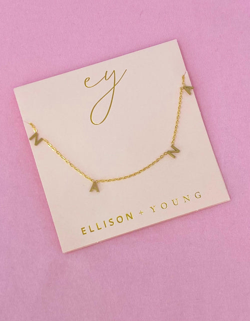 Load image into Gallery viewer, Golden Nana Necklace by Ellisonyoung.com
