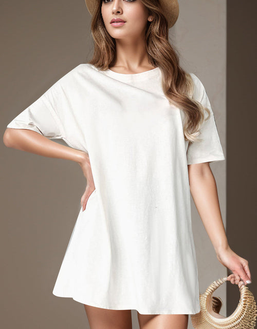 Load image into Gallery viewer, Round Neck Short Sleeve T-Shirt
