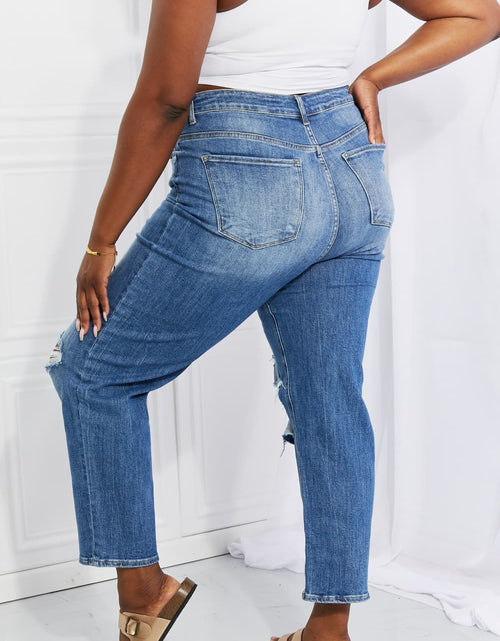 Load image into Gallery viewer, RISEN Full Size Emily High Rise Relaxed Jeans
