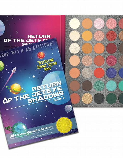 Load image into Gallery viewer, RUDE Return Of The Jet Eyeshadows 35 Eyeshadow Palette - Book 4
