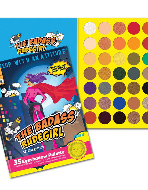 Load image into Gallery viewer, RUDE The Badass RudeGirl 35 Eyeshadow Palette - Book 6
