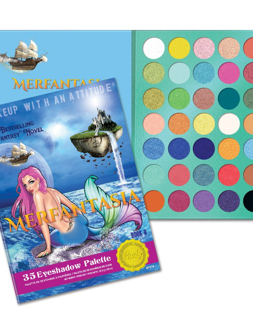 Load image into Gallery viewer, RUDE Merfantasia 35 Eyeshadow Palette - Book 8
