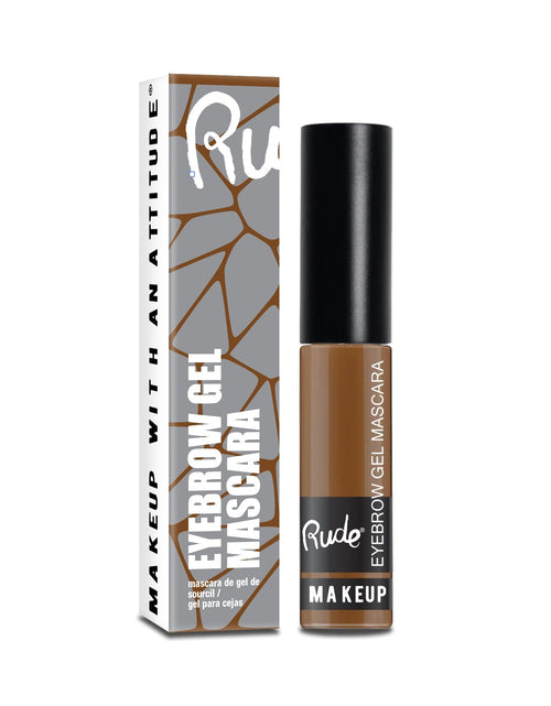 Load image into Gallery viewer, RUDE Eyebrow Gel Mascara - Natural Brown
