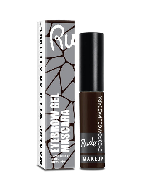 Load image into Gallery viewer, RUDE Eyebrow Gel Mascara - Choco Brown
