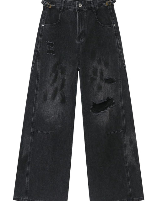 Load image into Gallery viewer, Men's Distressed Baggy Jeans
