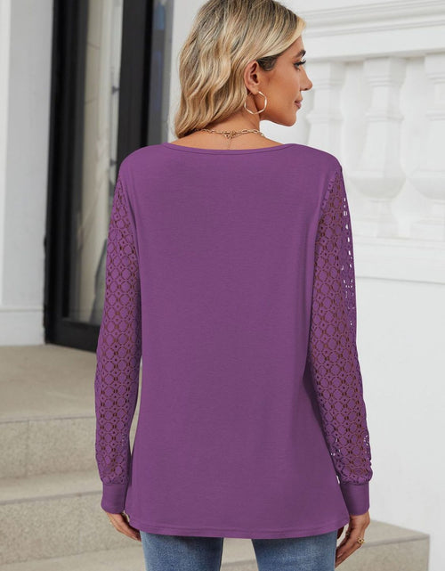 Load image into Gallery viewer, Cutout Round Neck Long Sleeve T-Shirt
