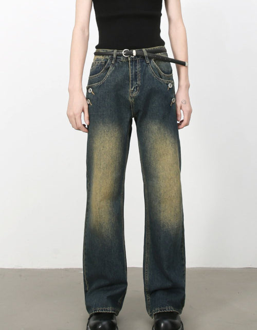Load image into Gallery viewer, Men's Bootcut Jeans with Pockets
