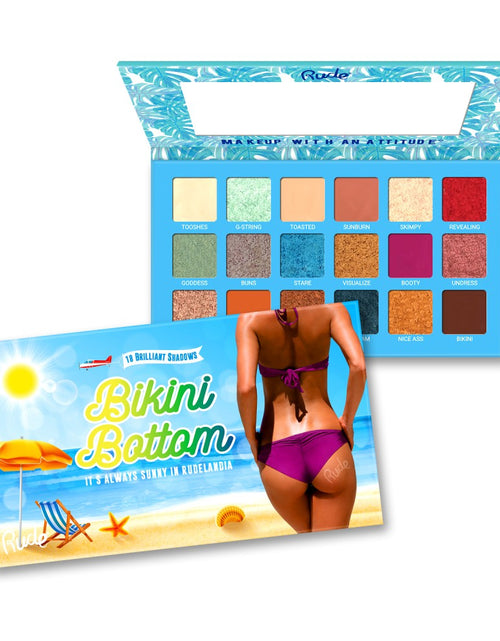 Load image into Gallery viewer, RUDE Bikini Bottom - 18 Eyeshadow Palette
