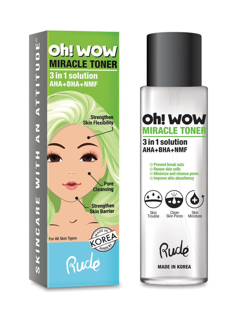 Load image into Gallery viewer, RUDE Oh Wow! Miracle Toner
