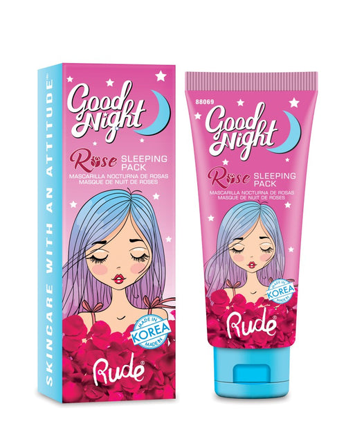 Load image into Gallery viewer, RUDE Good Night Rose Sleeping Pack
