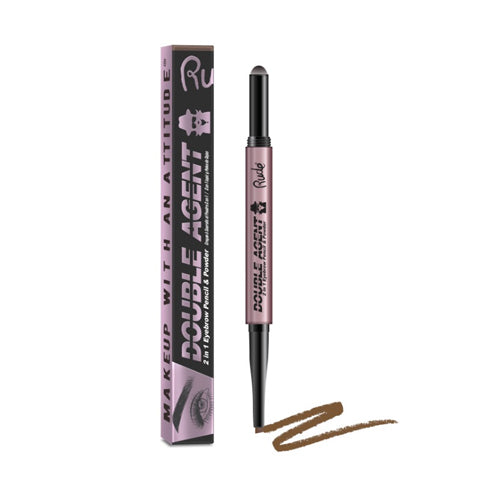 Load image into Gallery viewer, RUDE Double Agent 2 in 1 Eyebrow Pencil &amp; Powder - Hazel
