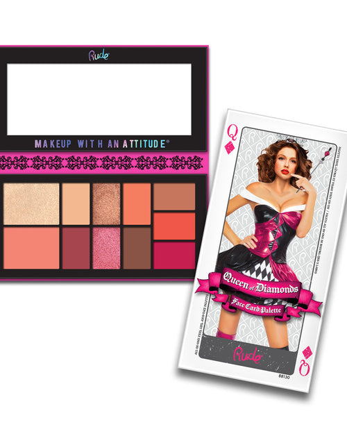 Load image into Gallery viewer, RUDE Face Card Palette - Queen of Diamonds
