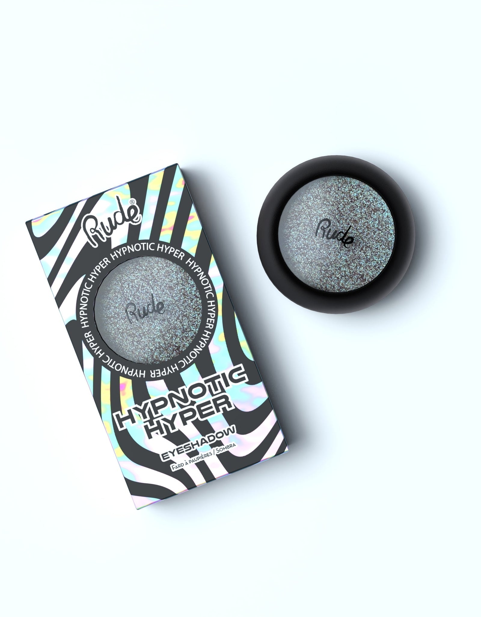 RUDE Hypnotic Hyper Duo Chrome Eyeshadow - Psychosomatic
