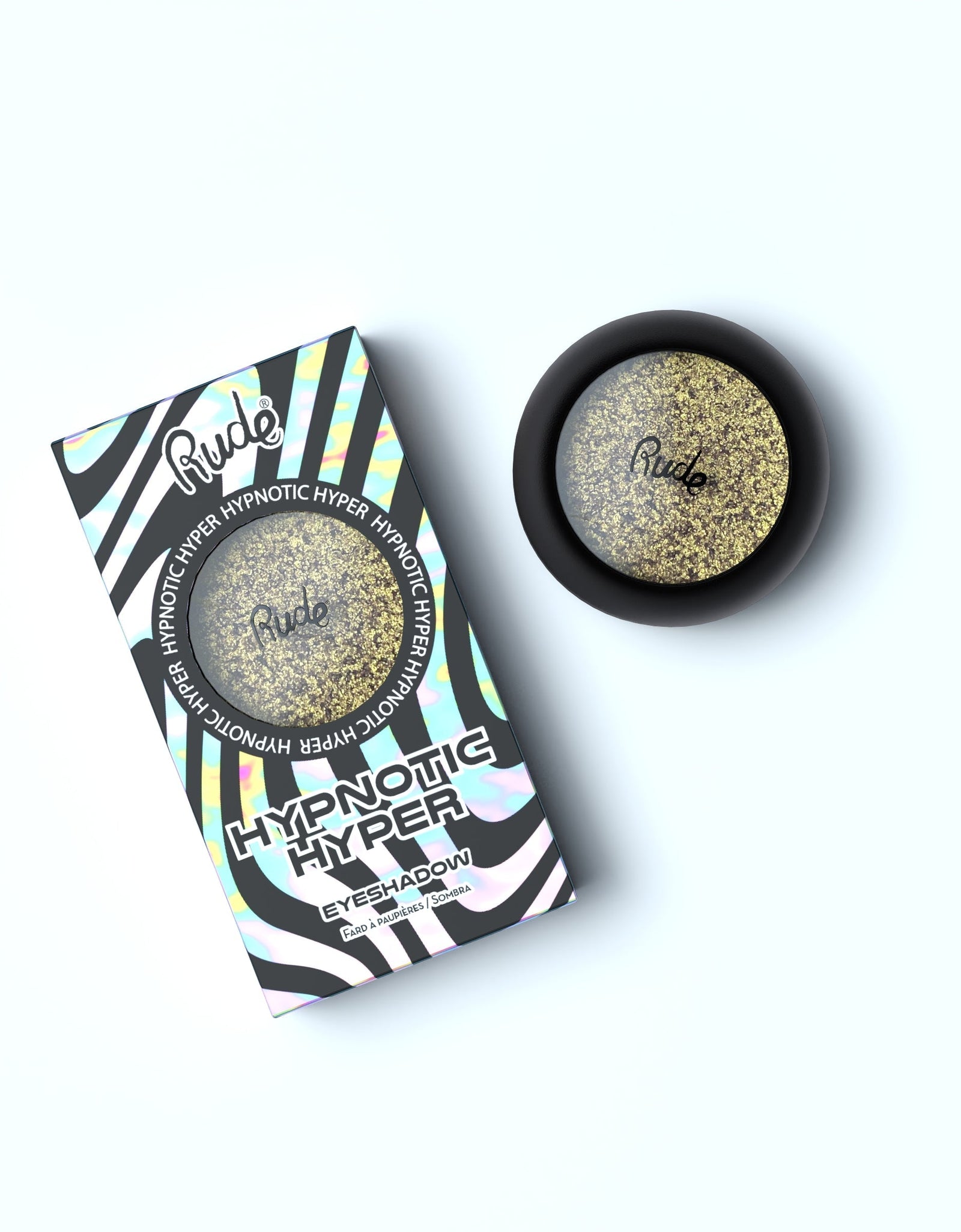 RUDE Hypnotic Hyper Duo Chrome Eyeshadow - State of Mind