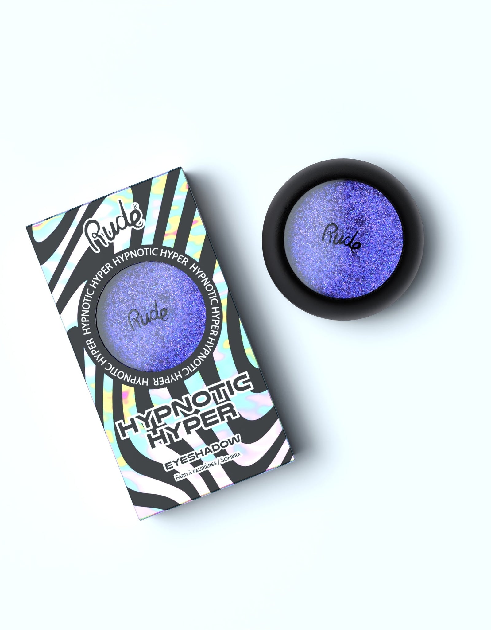 RUDE Hypnotic Hyper Duo Chrome Eyeshadow - Incognito