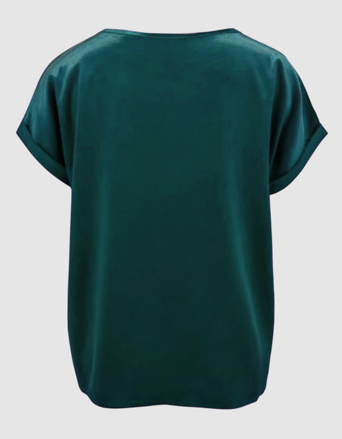 Load image into Gallery viewer, Round Neck Short Sleeve T-Shirt
