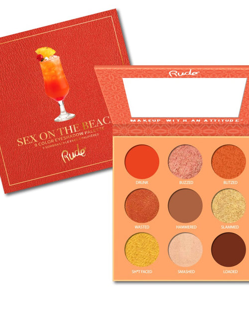 Load image into Gallery viewer, RUDE Cocktail Party 9 Color Eyeshadow Palette - Sex on The Beach
