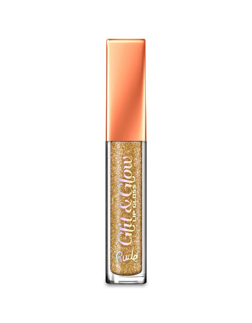 Load image into Gallery viewer, RUDE Glit &amp; Glow Lip Gloss - Such a Flirt
