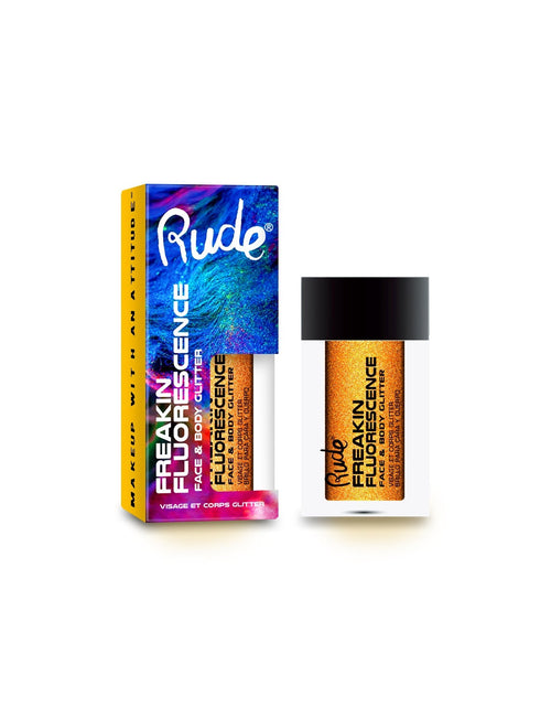 Load image into Gallery viewer, RUDE Freakin Fluorescence Face &amp; Body Glitter - Insomniac
