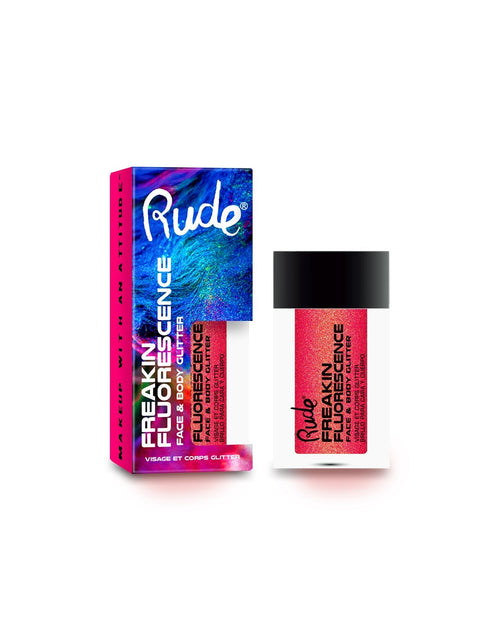 Load image into Gallery viewer, RUDE Freakin Fluorescence Face &amp; Body Glitter - Until Dawn
