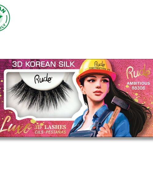 Load image into Gallery viewer, RUDE Luxe 3D Korean Silk Lashes - Exhibitionist/Ambitious
