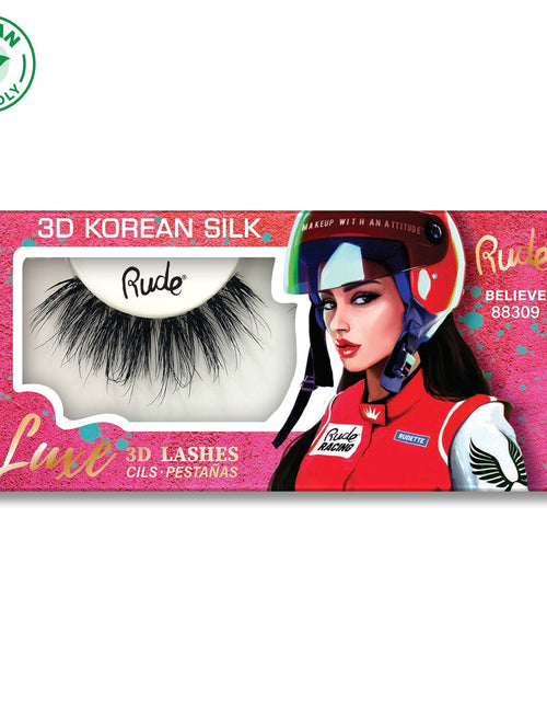 Load image into Gallery viewer, RUDE Luxe 3D Korean Silk Lashes - Believe
