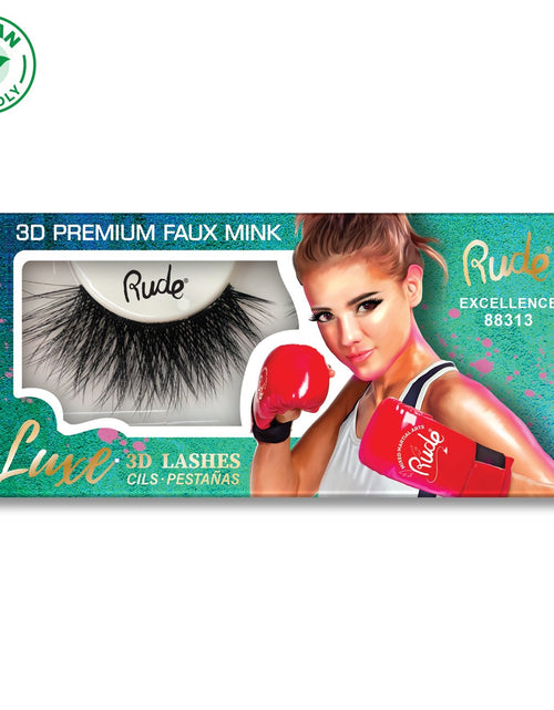 Load image into Gallery viewer, RUDE Luxe 3D Premium Faux Mink Lashes - Excellence
