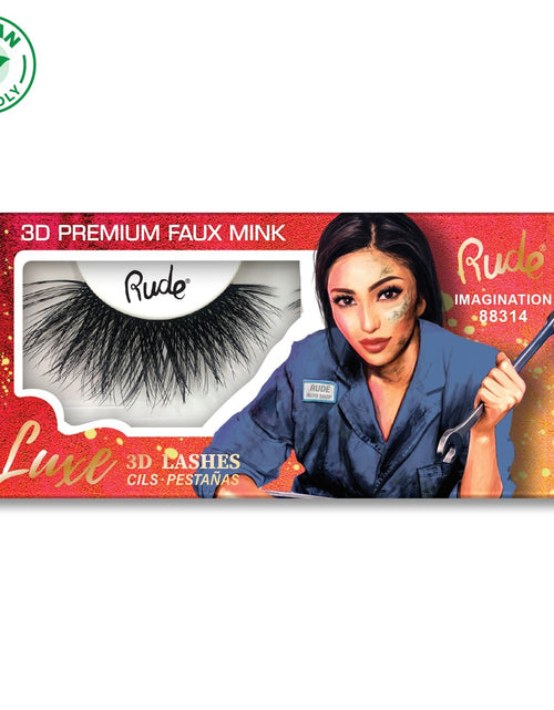 Load image into Gallery viewer, RUDE Luxe 3D Premium Faux Mink Lashes - Imagination
