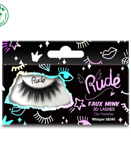 Load image into Gallery viewer, RUDE Essential Faux Mink 3D Lashes - Whisper
