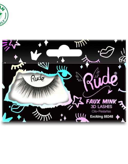 Load image into Gallery viewer, RUDE Essential Faux Mink 3D Lashes - Exciting
