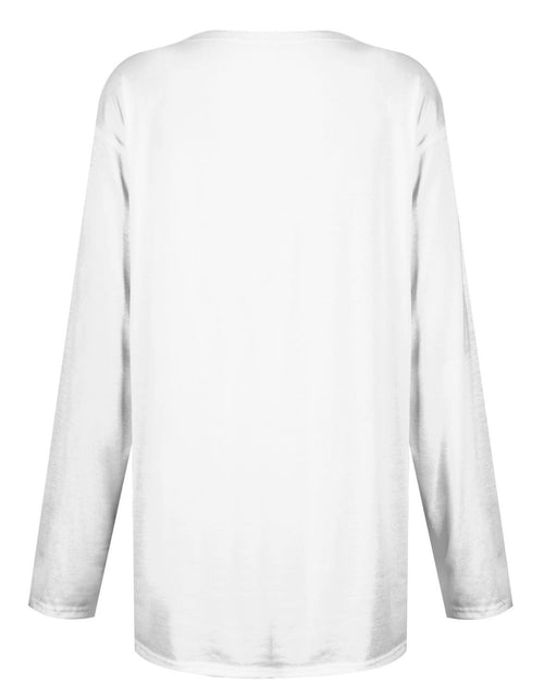 Load image into Gallery viewer, Full Size Pocketed Round Neck Long Sleeve T-Shirt
