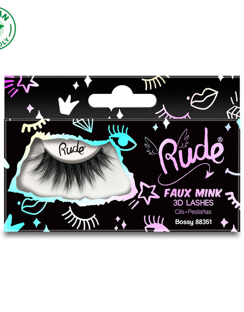 Load image into Gallery viewer, RUDE Essential Faux Mink 3D Lashes - Bossy
