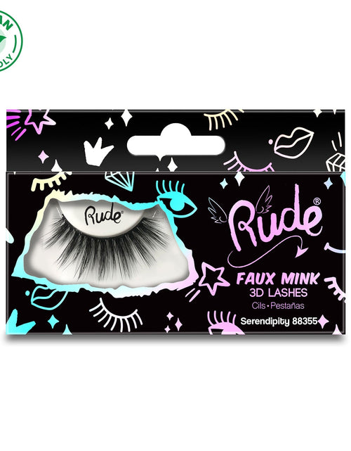 Load image into Gallery viewer, RUDE Essential Faux Mink 3D Lashes - Serendipity
