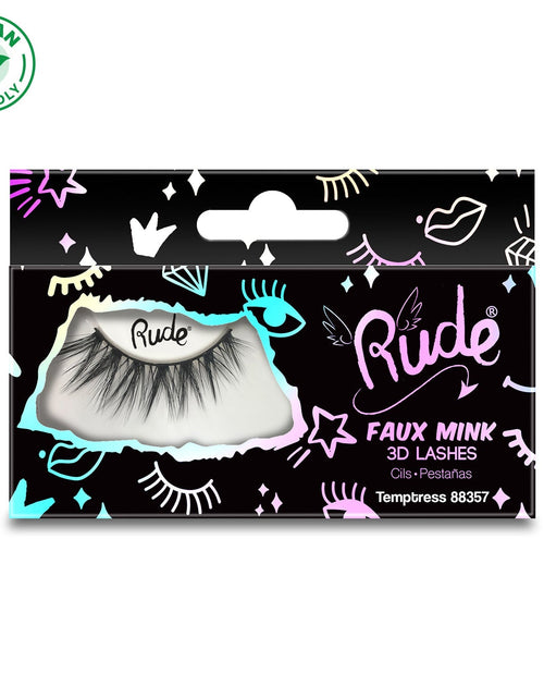 Load image into Gallery viewer, RUDE Essential Faux Mink 3D Lashes - Temptress

