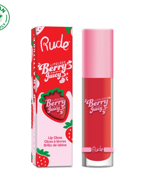 Load image into Gallery viewer, RUDE Berry Juicy Lip Gloss - Coral Kiss
