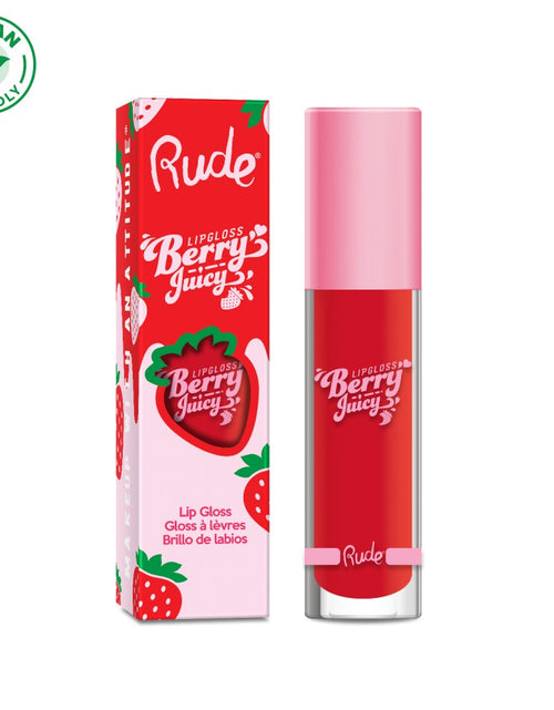 Load image into Gallery viewer, RUDE Berry Juicy Lip Gloss - Code Red
